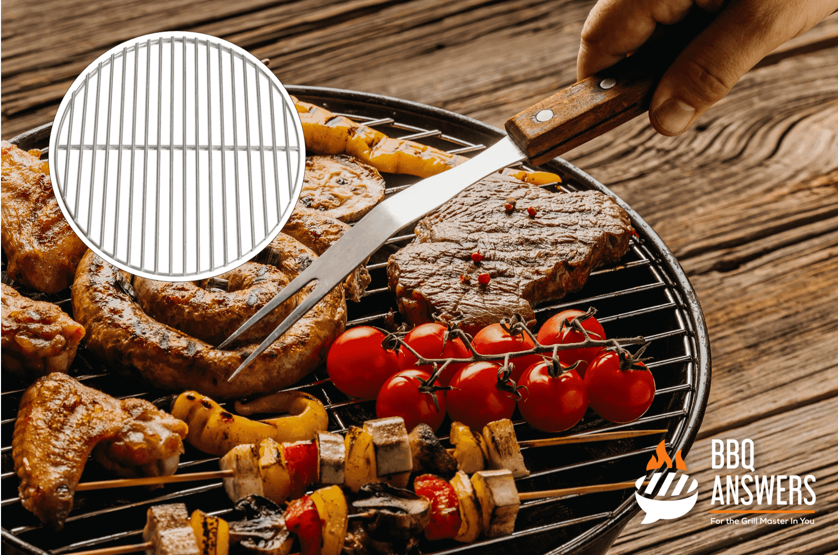 Chrome-Plated Steel Grates | BBQanswers