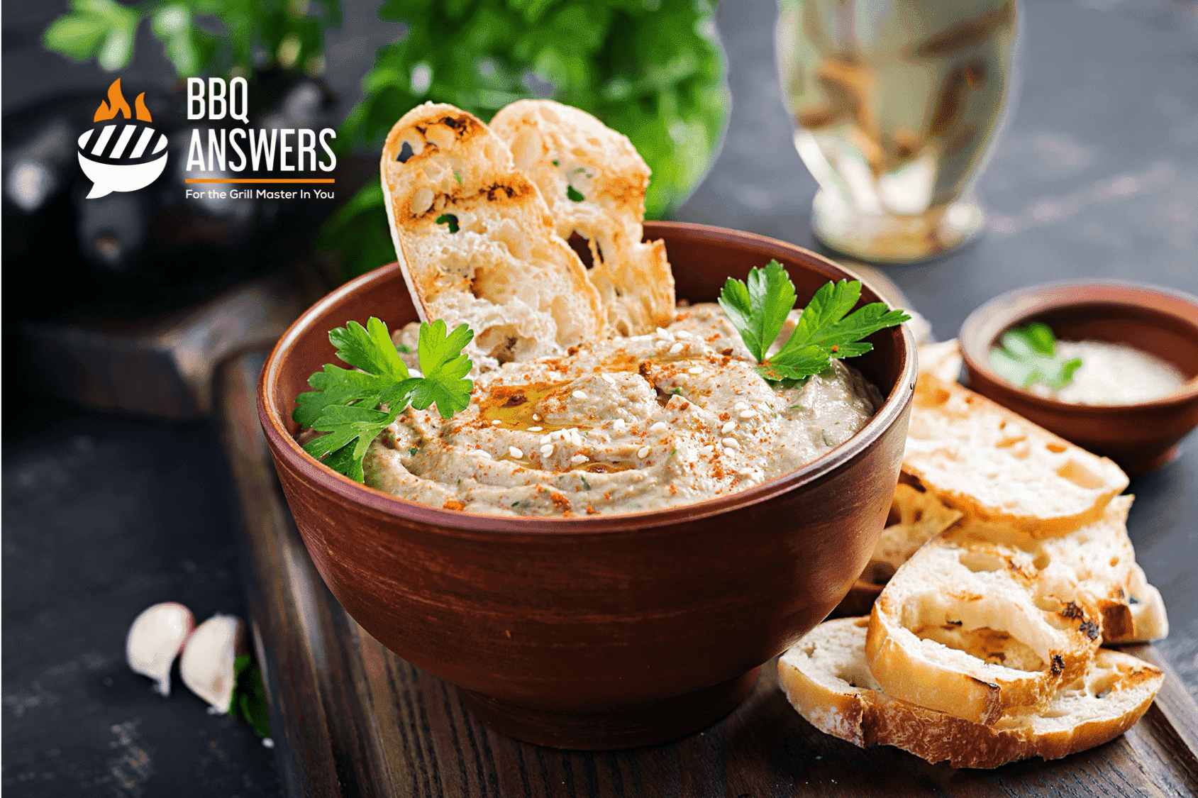 Baba Ganoush or African Chips and Dip | Vegan Dips and Dressings | BBQanswers