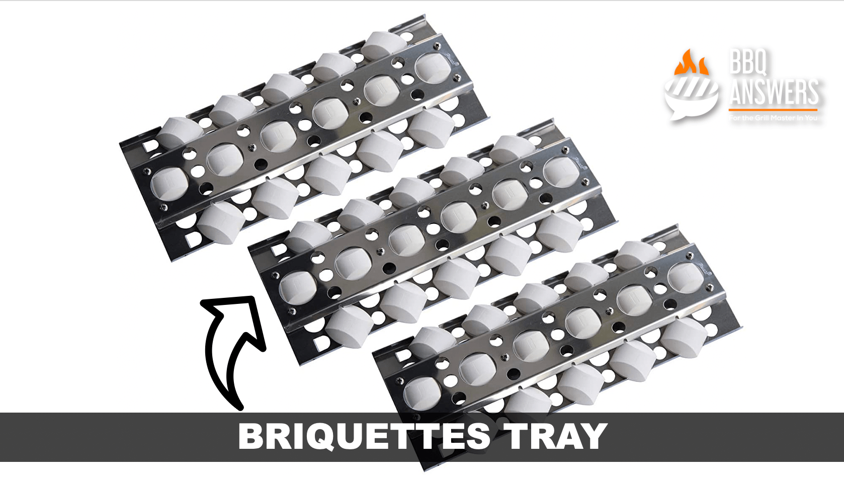 Briquette Tray | Ceramic Briquettes | BBQanswers