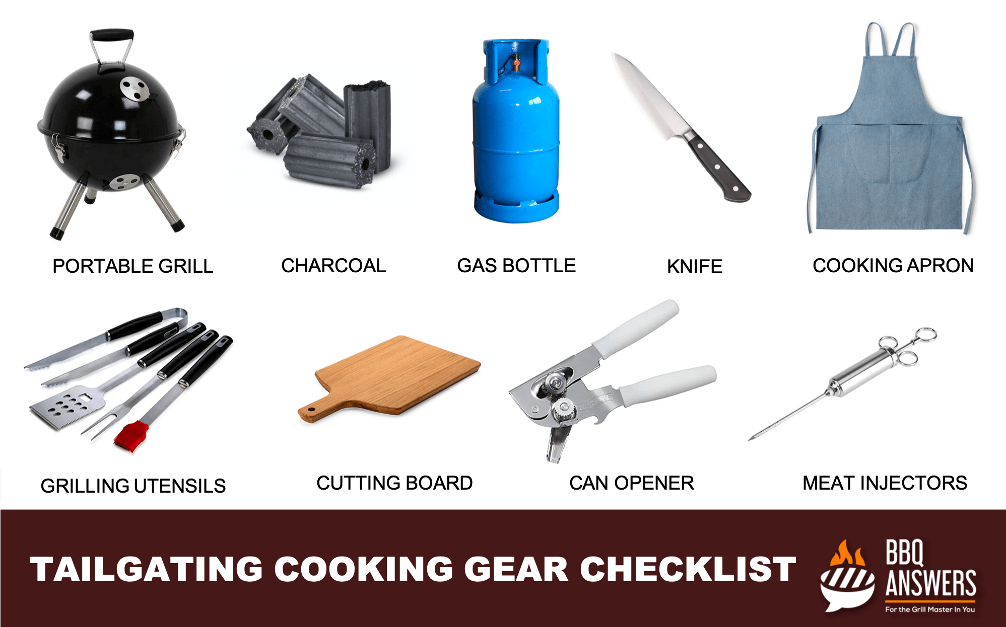 Tailgating Cooking Gear Checklist | BBQanswers